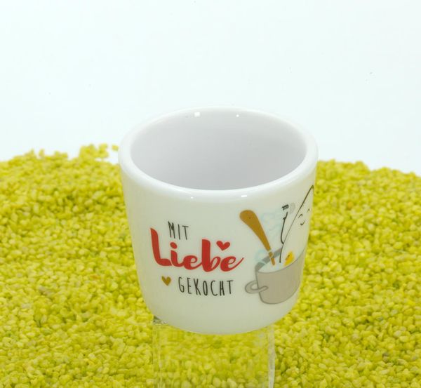 Sheepworld Eierbecher Sheepworld Eierbecher Ø 4,8cm H 4.0cm Mit Liebe Gekocht 47214