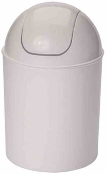 Schwingdeckeleimer weiß, 7 l