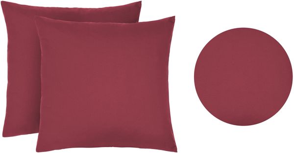 biberna Feinjersey-Spannbetttuch 0077144, rost, 2x 80x80cm Bild 5