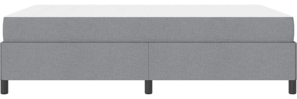 vidaXL Boxspringbett Hellgrau 140 x 200 cm Stoff 3398864 Bild 7