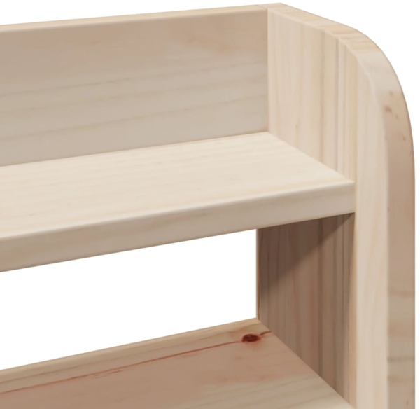 vidaXL Massivholzbett ohne Matratze 120x190 cm Kiefernholz 3306568 Bild 9