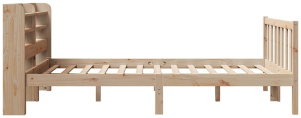 vidaXL Massivholzbett ohne Matratze 120x190 cm Kiefernholz 3306568 Bild 4