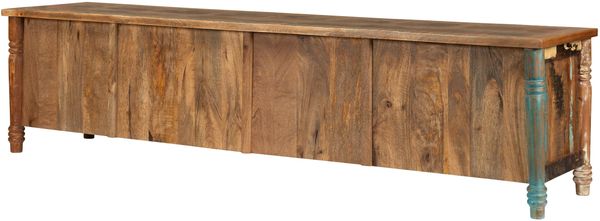 TV-Board Altholz 220x50x55 mehrfarbig lackiert FABLE #34 Bild 8