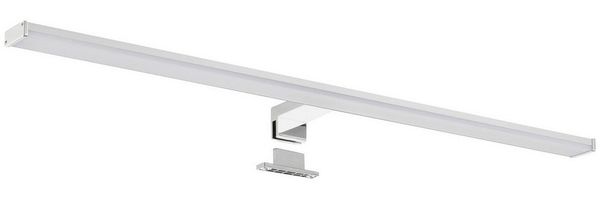 SEBSON Spiegelleuchte LED Spiegellampe Bad 80cm IP44 15W 1100lm 4000K 230V 780x108x44mm, LED integriert, neutralweiß, Aufbauleuchte + Klemmleuchte, 110° Abstrahlwinkel, einfach Montage