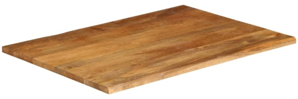 vidaXL Tischplatte mit Baumkante 100x80x2,5 cm Massivholz Mango 370556 Bild 1