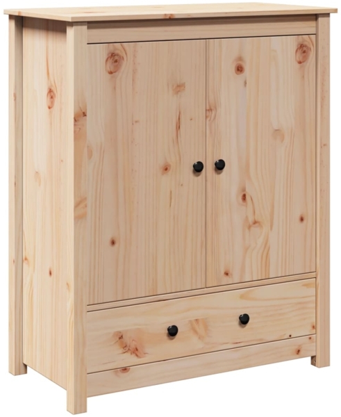 Kommode Sideboard 83 x 41,5 x 100 cm Massivholz Kiefer