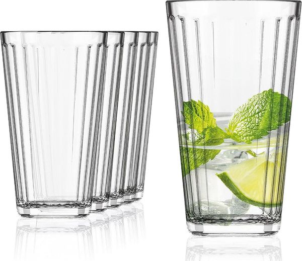 SAHM Gläser-Set Wassergläser Set Arvid Spülmaschinenfest 6 tag - 410ml