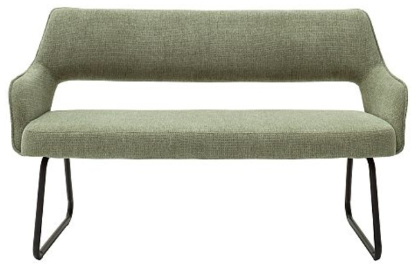 BANGOR Bank mit Armlehnen - Olive