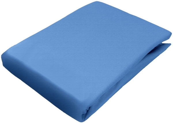 JACK Spannbettlaken JACK hochwertiges Laken Mako Satin Uni Spannbetttuch Gummizug, Mako-Satin, Gummizug: Rundumgummizug, (1 Stück), 90-100 / 140-150 / 180-200 x 200 cm, Grau, Anthrazit, Weiß, Hellblau