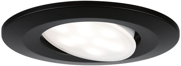 Paulmann No. 99991 Einbauleuchte LED Calla IP65 rund 3er-Set 4000K schwarz