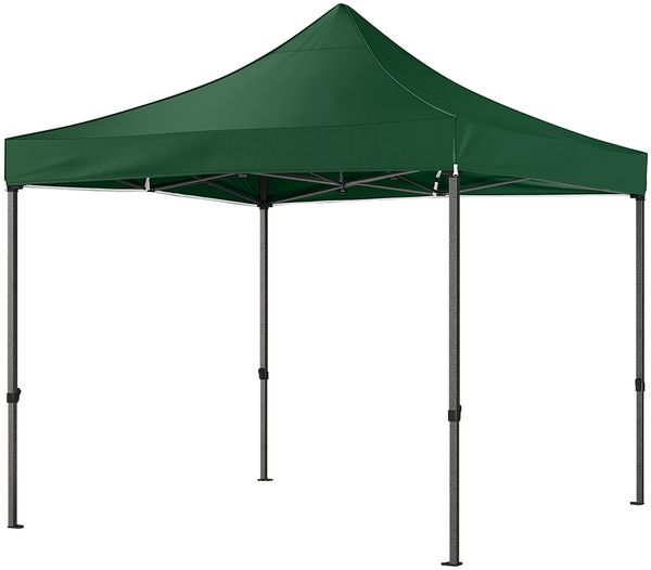 STEELSØN 'Rynara' Pavillon 3x3 m, grün, wasserdicht, stabil und UV-beständig, Faltpavillon 3-fach höhenverstellbar, Gartenpavillon mit 4 Seitenteilen, Pop Up Pavillon inkl. Tragetasche Bild 12
