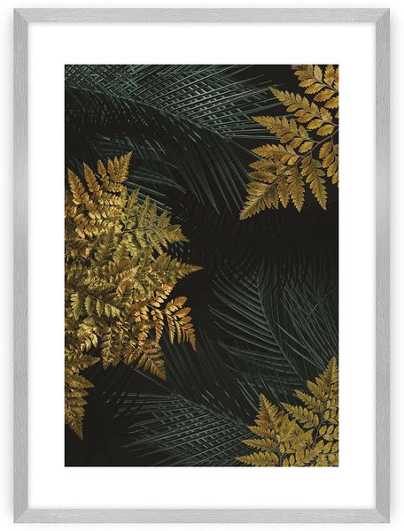 Dekoria Poster Golden Leaves II