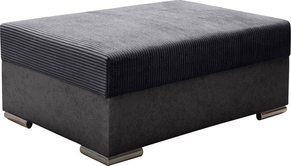 COLLECTION AB Hocker John, Frei im Raum stellbar, wahlweise mit Federkern