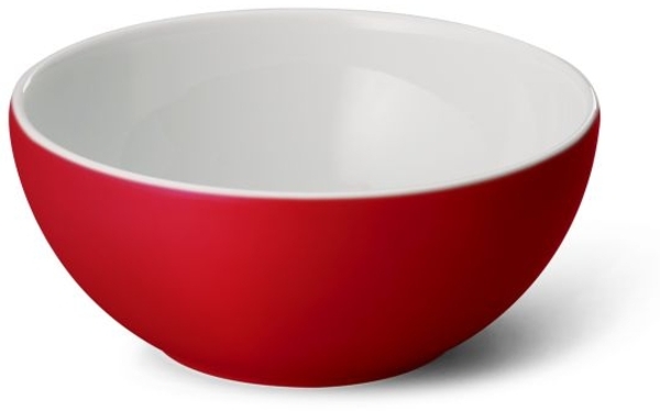 Dibbern Solid Color signalrot Schale 0,60 l