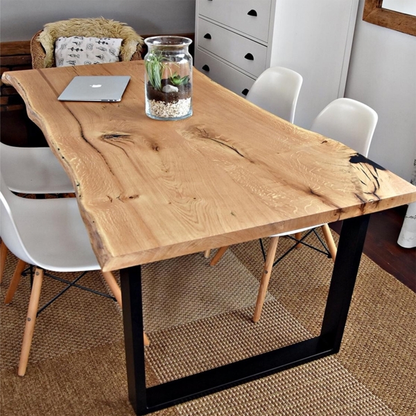 Tischuntergestell 1000x72 Möbelfüße Schwarz Tischbeine Industrie Bankkufen Stahl Bild 9