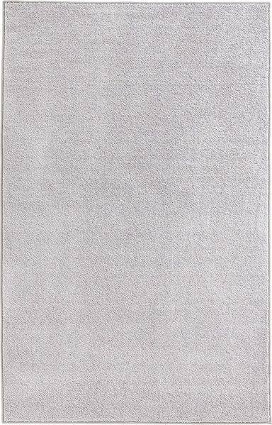 Kurzflor Teppich Pure Uni Grau - 80x150x1,3cm