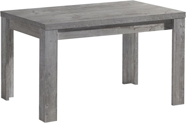 Kulissentisch >Monzi< (ausziehbar) in beton - 120x78x80cm (BxHxT)
