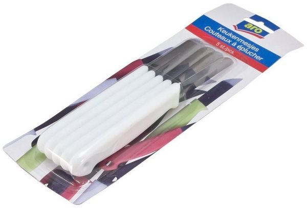 Neuetischkultur Gemüsemesser Schälmesserset 5-teilig, Gemüsemesser Küchenmesser