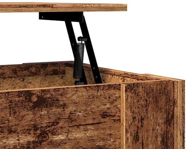 vidaXL Couchtisch Altholz-Optik 101x49x52 cm Holzwerkstoff 856926 Bild 9