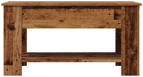 vidaXL Couchtisch Altholz-Optik 101x49x52 cm Holzwerkstoff 856926 Bild 4