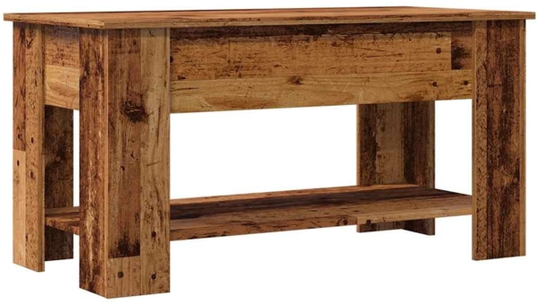 vidaXL Couchtisch Altholz-Optik 101x49x52 cm Holzwerkstoff 856926 Bild 1