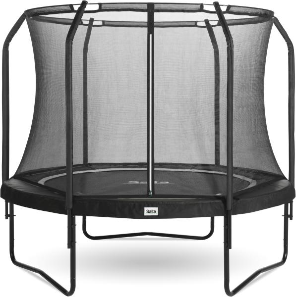 Salta 'Premium Black Edition' Trampolin inkl. Sicherheitsnetz, rund, Stahl schwarz, Ø183 cm