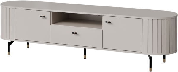 TV-Lowboard Zelfa 180 2D1S 05 (Farbe: Cashmere)