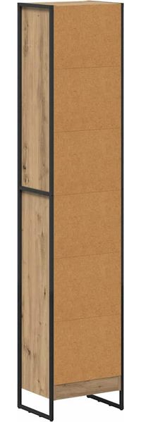 vidaXL Bücherregal Kunsthandwerk Eiche 40 x 30 x 189,5 cm 886383 Bild 7