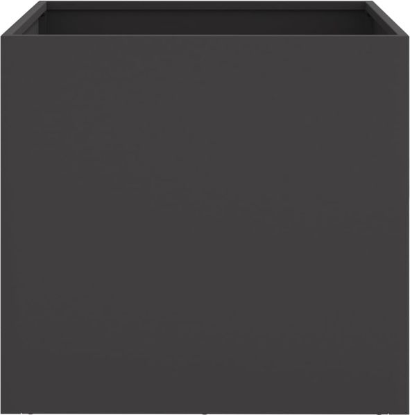 vidaXL Pflanzkübel Schwarz 42x40x39 cm Stahl 841547 Bild 5