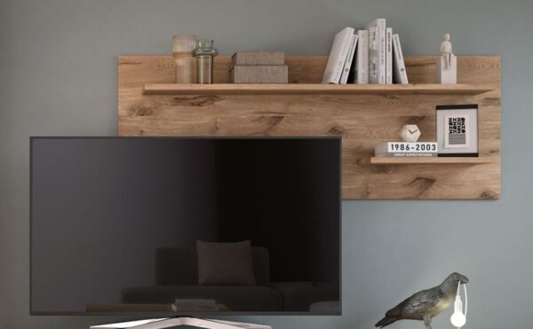 Wandpaneel Legano in Nox Eiche 160 cm Bild 6