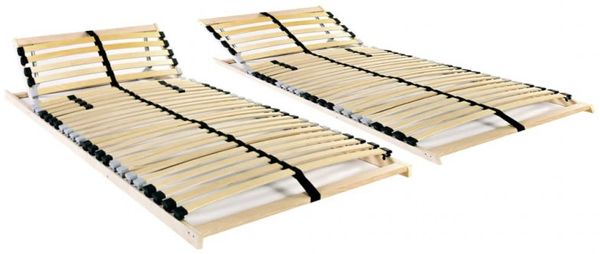vidaXL Lattenroste 2 Stk. mit 28 Latten 7 Zonen 90x200 cm 3051430 Bild 8