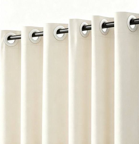 Diwzbyn Duschvorhang Leinenstruktur-Duschvorhang, schimmelresistenter und wasserdichter Breite 150 cm, verdickter Duschvorhang, ideal für Badewanne und Duschkabine