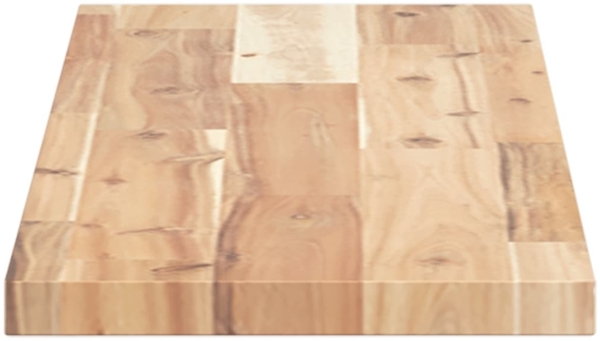 vidaXL Tischplatte 100x20x2 cm Rechteckig Massivholz Akazie 4008733 Bild 5