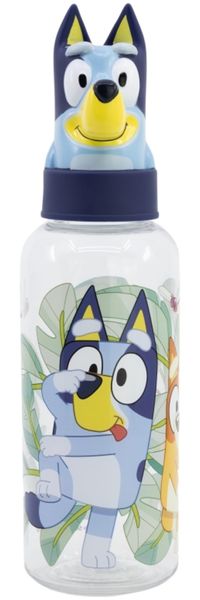Bluey Trinkflasche 3D Ecozen Flasche für Kinder 560 ml