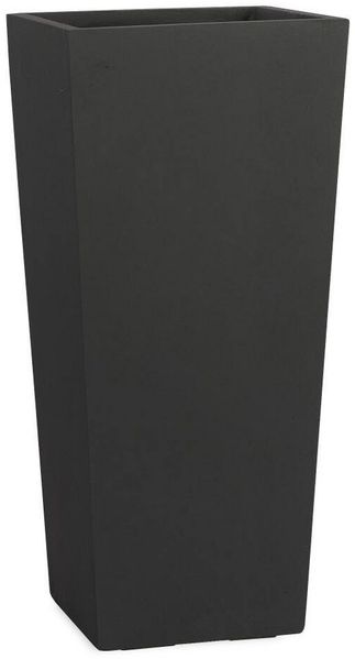 Pflanzwerk® Pflanzkübel CONIC Premium Blumenkübel Pflanzsäule Fiberglas mit Lotus-Effekt, Fiberglas - Handgefertigt - Rechteckig - Frostbeständig