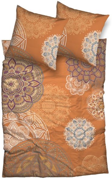 sister s. Bettwäsche Biber Bettwäsche EIVISSA, Biber, 2 teilig, kuschelig warm zum Wohlfühlen, Bettwäsche-Set mit Mandalas Blumen