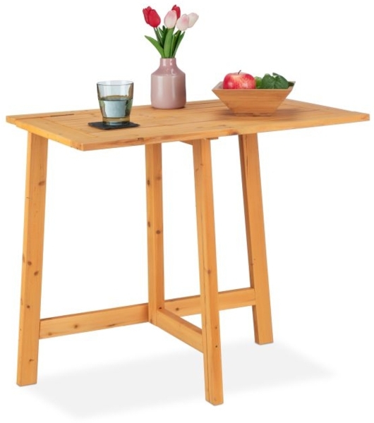 Rechteckiger Klapptisch aus Holz