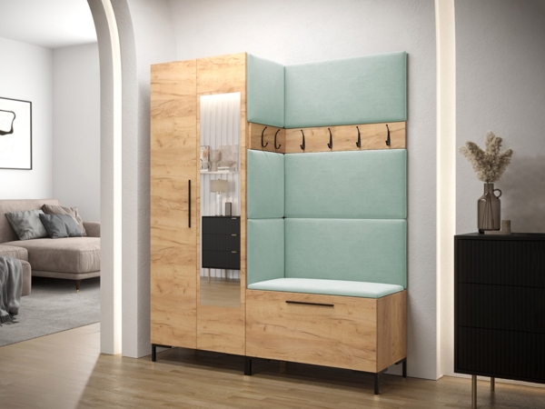 Garderoben-Set Zinetto IX, Craft Gold, Farbe: Manila 11