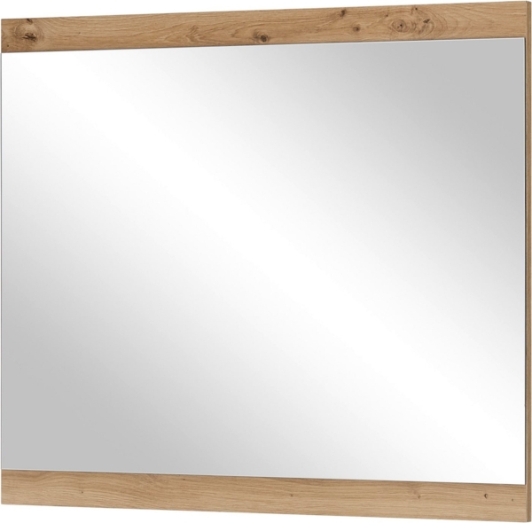 Garderobe Spiegel MILAN Wandspiegel Artisan Eiche ca. 85x70 cm