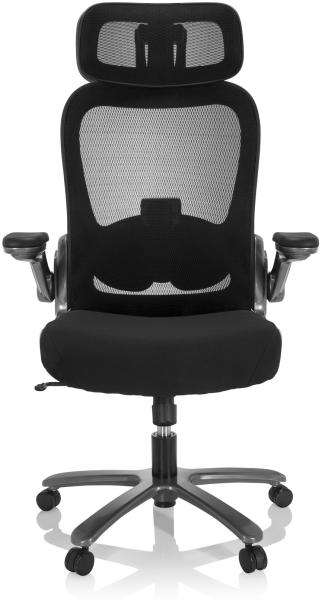 hjh OFFICE XXL Drehstuhl INSTRUCTOR T I PRO Stoff/Netzstoff Schwarz