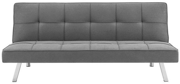 HTI-Living Schlafsofa Klappsofa Grau Milena, Stück 1 Teile, Couch mit Schlaffunktion