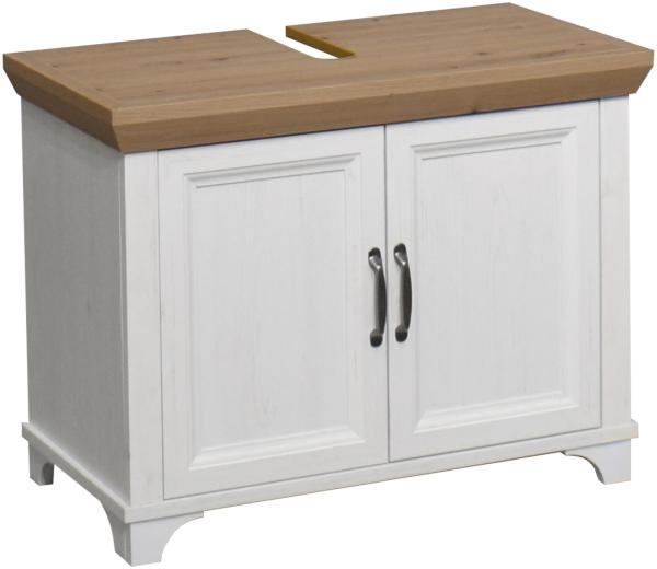 Waschbeckenunterschrank >Marilin< in Anderson Pine - 77x59x41cm (BxHxT)