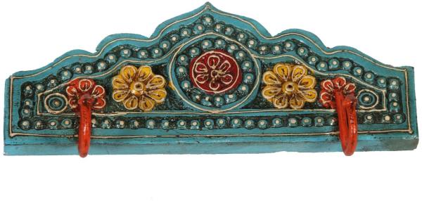 Orientalischer Kleiderhaken Taj Mahal Türkis