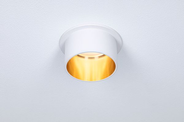 Paulmann No. 93380 LED Einbauleuchte Gil 6W IP44 2700K Weiß Gold 3-Stufen dimmbar Bild 9