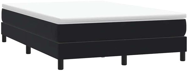vidaXL Boxspringbett ohne Matratze Schwarz 160x210 cm Samt 3315833