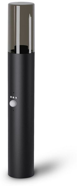 SSC-LUXon LED Gartenstrahler VARDA Pollerleuchte Bewegungsmelder & Dämmerungssensor E27 Höhe 50 cm