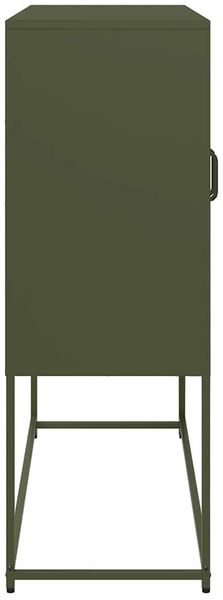 vidaXL Sideboard Olivgrün 100,5x39x107 cm Kaltgewalzter Stahl 853408 Bild 7