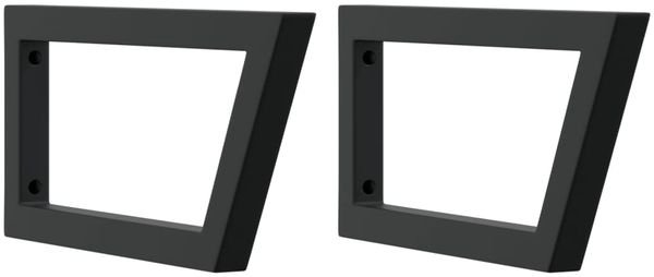 vidaXL Waschbeckenregal Wandmontage Stahl und Akazienholz 3302779 Bild 7