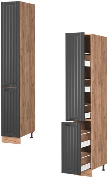 Apothekerschrank Fame-Line Dunkelgrau 30 cm Vicco Bild 5