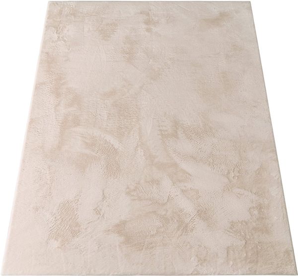 Paco Home Fellteppich Kunstfell Soft 380, rechteckig, Höhe: 14 mm, Langflor, Kuschelteppich - besonders weich, Uni-Farben